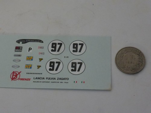 Decals lancia fulvia - decals,