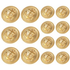 - Set of 14 Gold Metal