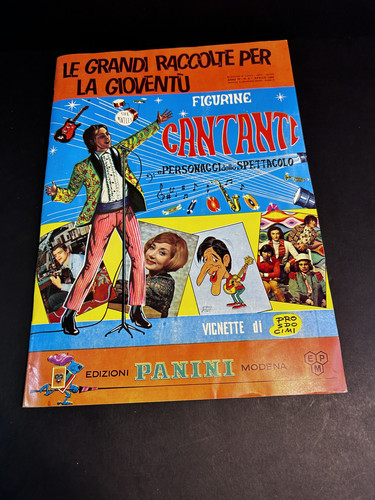 Album panini cantanti 1968 - panini,