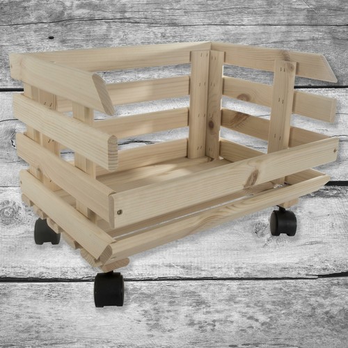 Cassetta portaoggetti legno - portaoggetti, in