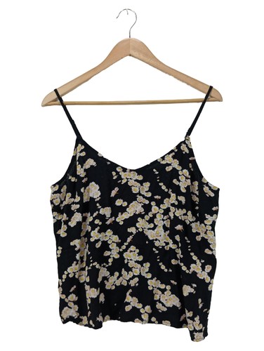 Aygill top donna nero fiori - aygill's,