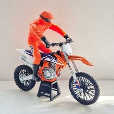 New Ray Toys - Modellino bici scala 1:12 - KTM SXF450 19-22 - con pilota (arancione)