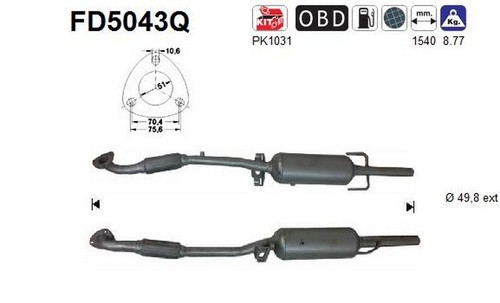 125 fap per opel - kw,