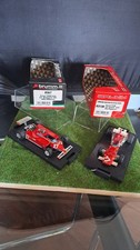 FERRARI MONTECARLO 1981 VILLENEUVE + AUSTRIA 1970 REGAZZONI BRUMM MODELLINI 1:43