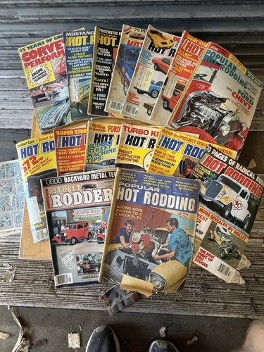 Hot rod magazines - hot, lot