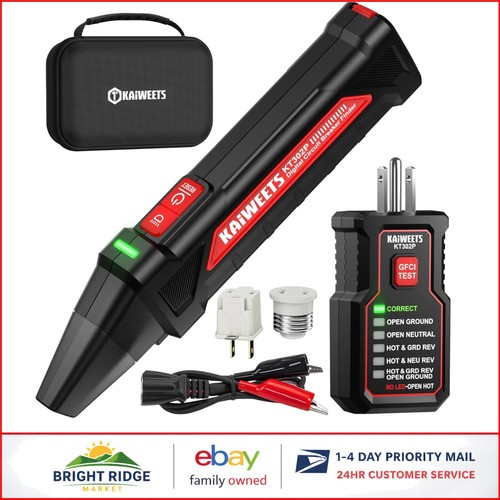 Tester presa elettrica con - presa,