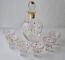 Set liquore anni 60 caraffa e
