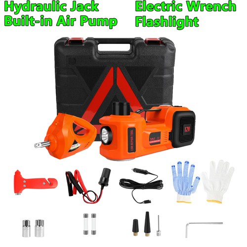 Ton electric floor jack - 5,