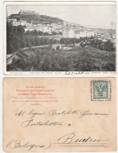 Cosenza dalla villa - dalla,