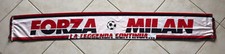 Sciarpa Vintage Calcio Ultras Bancarella Ac Milan Raso