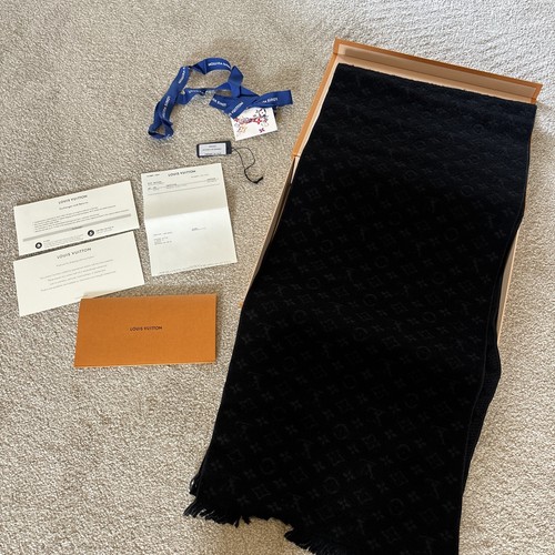 Sciarpa louis vuitton nera - sciarpa,