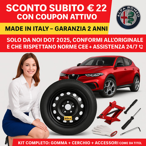 Kit ruotino scorta - 🚗kit,