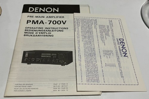 Amplificatore denon pma 700v - amplificatore, pma-700v
