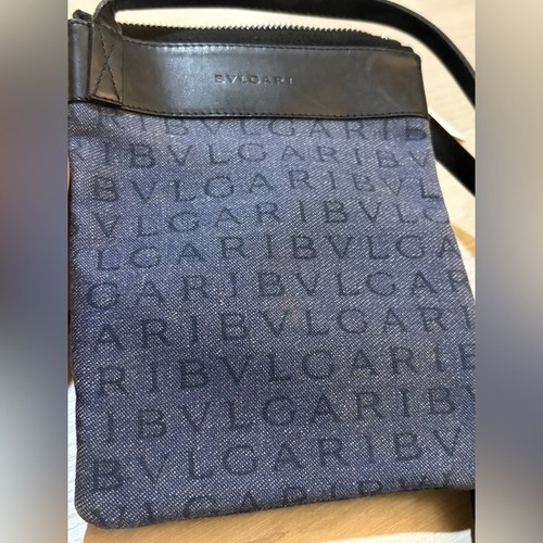 Borsa tracolla bulgari blu - borsa, a