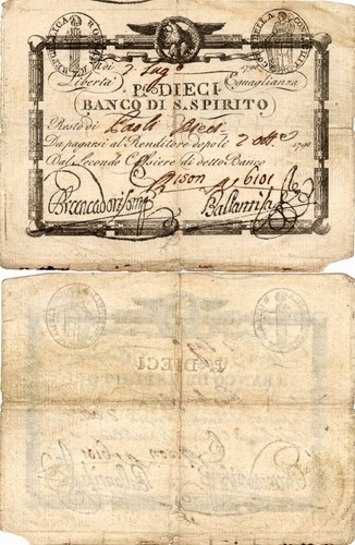 Stato pontificio banco s - stato,