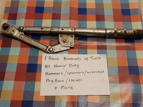 Old steel tool - -, wrench