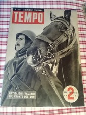Tempo 1943 Giornale 2gm Regio Esercito Seconda Guerra Mondiale Fronte Russo Ww2
