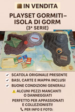 Playset Gormiti – Isola di Gorm (3ª Serie) con scatola originale