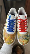 Scarpe sneakers personalizzate a mano