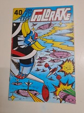 ATLAS UFO ROBOT GOLDRAKE NUMERO 40, EDIZIONI FLASH 1979,COMPLETO DI POSTER
