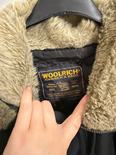 Woolrich vintage uomo - vintage, nero