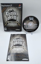Guitar Hero: Metallica (Sony PlayStation 2, 2009) testato funzionante completo CIB