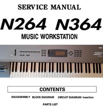Korg N364 N264 Manuale di