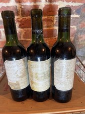 3 demi CHATEAU MARGAUX 1964