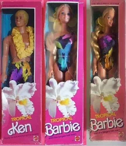 Barbie mattel tropical - barbie,