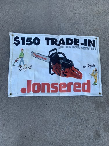 Striscione vinile jonsered - striscione,