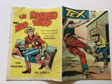 TEX albo d’oro 5 VII settima serie  (1959) il ricatto di Milton MOLTO BELLO