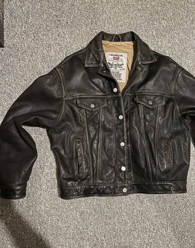Giacca pelle levis - giacca,
