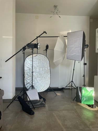 Set studio fotografico flash - studio,