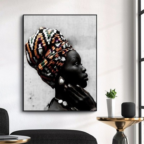 Arte africana donna - , dipinto