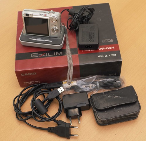 Casio z750 argento con - in,