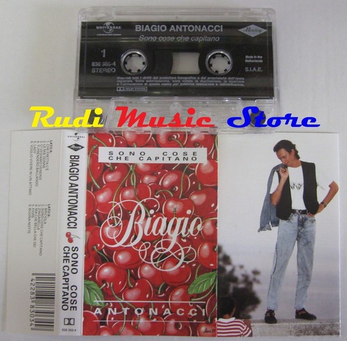 Biagio antonacci sono - mc, cose