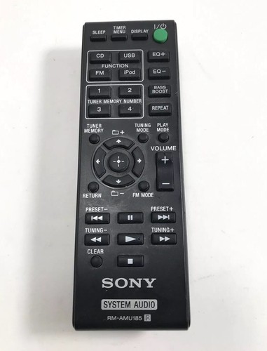 Sony amu185 remote control - sony,