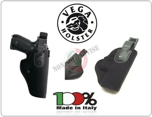 Fondina cordura nera vega - fondina,