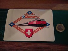 ADESIVO VINTAGE STICKER KLEBER TRENINI TRENO ROCO CLUB SCHWEIZ 