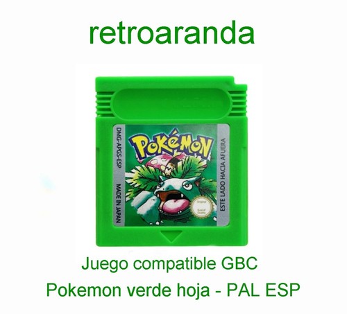 Juego pokemon verde hoja - juego,