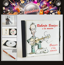 R. BENIGNI Quanto t'ho amato CD Audio 2002 • Originale Virgin • 15 Brani Jazz