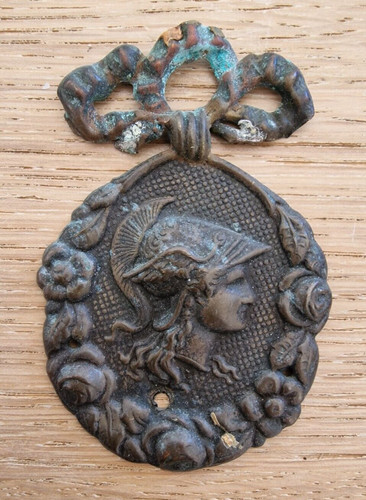 Antica placca liberty - placca,