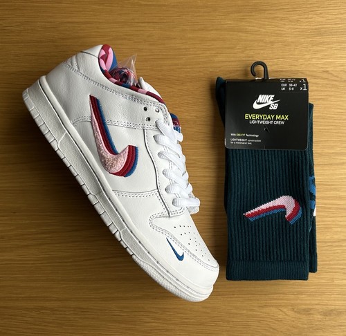 Calze nike dunk low parra - low,