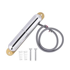 Pickup per chitarra rossetto. Tubo cromato bobina singola pick up. NUOVO STOCK UK