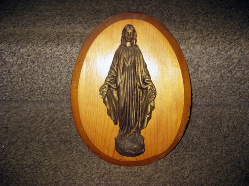 Madonna pensile di metallo - ,