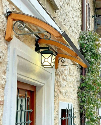 Tettoia legno pensilina