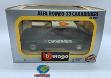 Bburago Alfa Romeo 33 Carabinieri, automodello scala 1:24 - 1:25, vintage (2689)