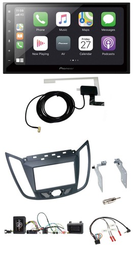 Pioneer volante usb 2din - volante,