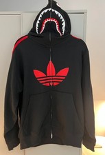 Felpa Adidas X Bape Shark
