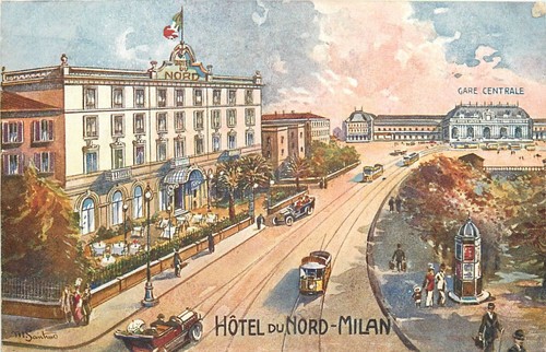 Cartolina epoca hotel du - cartolina,